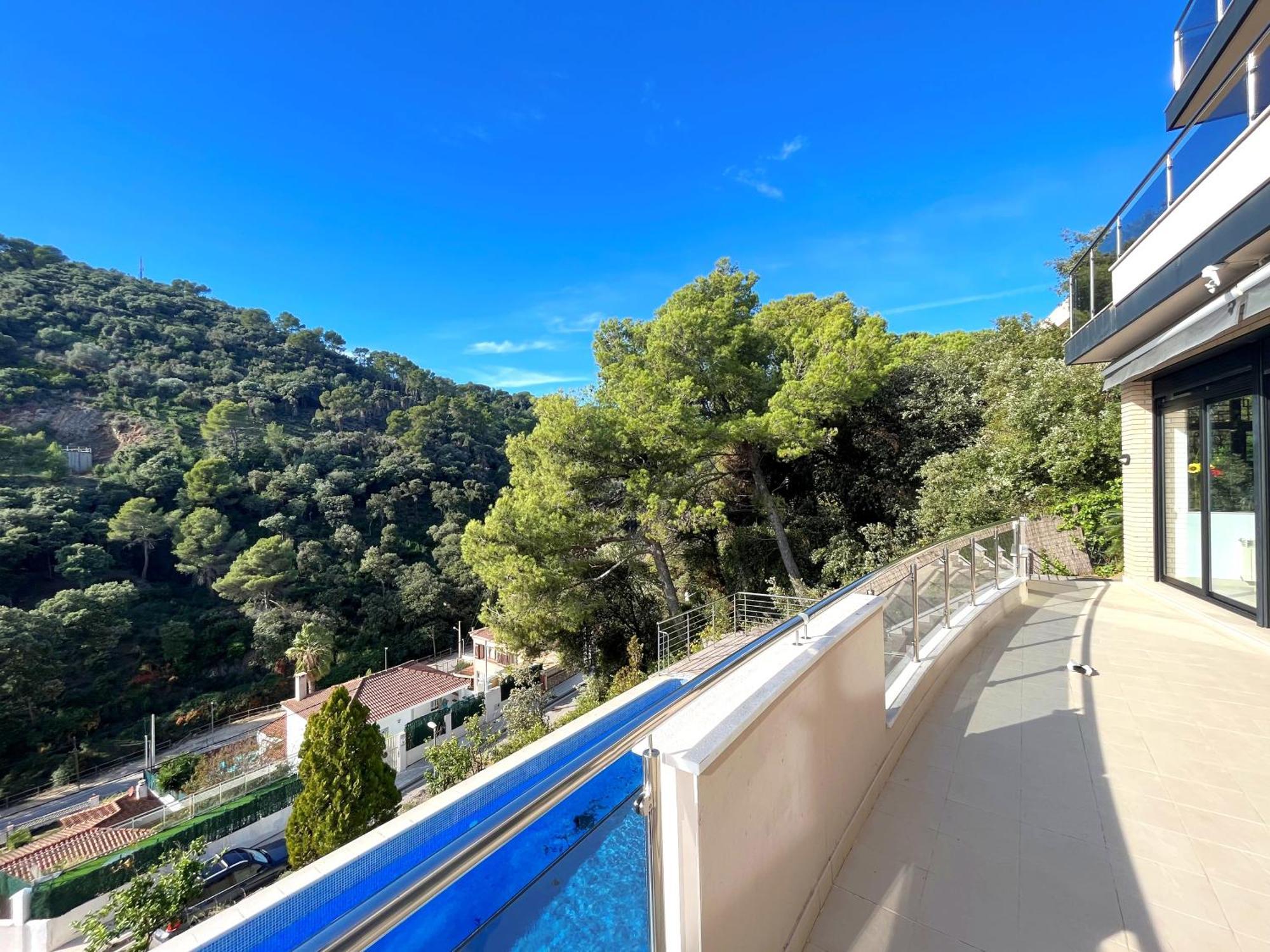 Villa De Lujo Con Vistas Al Mar Y Piscina Privada Santa Susanna Dış mekan fotoğraf